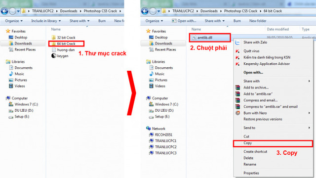 Kích hoạt Photoshop CS5 bản 32 bit