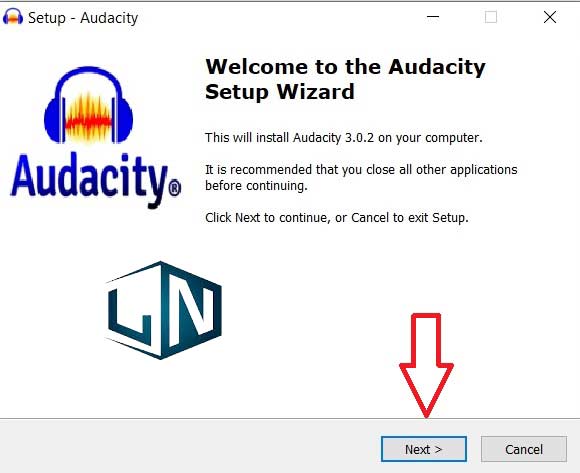 Nhấn Next để tiến hành cài đặt