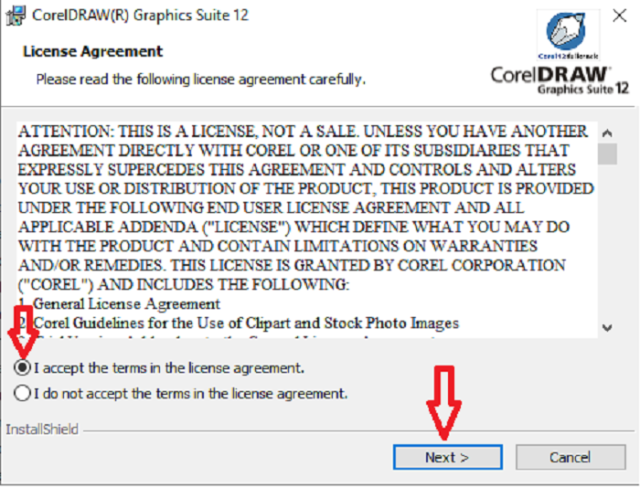 Nhấn Next để tiếp tục